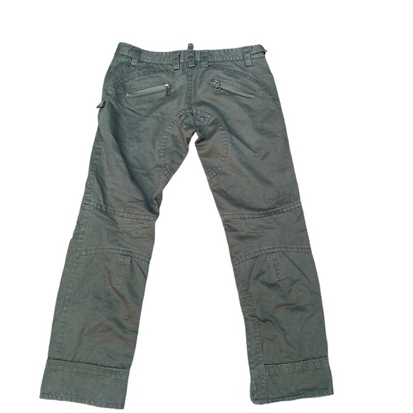 Dsquared Multipocket Cargo Pants Size 50 Green - Picture 6 of 10